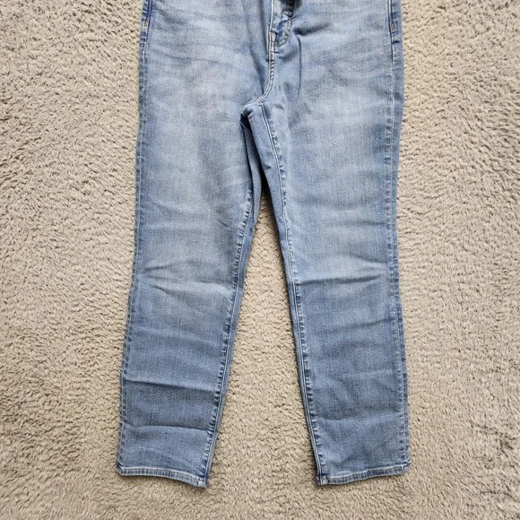 J Crew Slim Straight Jean Curvy Super Stretch Womens 26 Light‎ Wash NEW w/ Tag - Picture 4 of 16